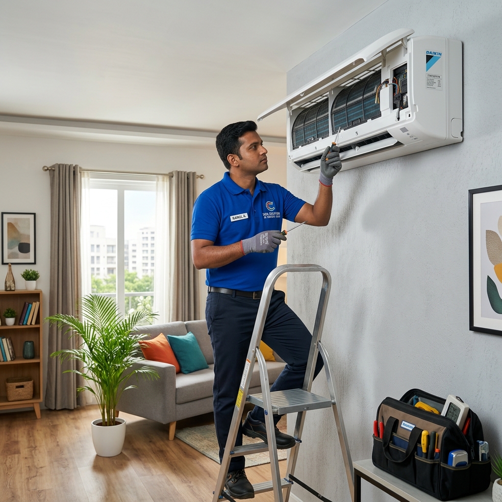 Servixa Home certified AC technician